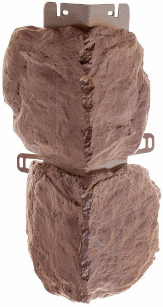 Наружный угол бутовый камень (скифский), 0,44 х 0,18м (н) купить в Туле