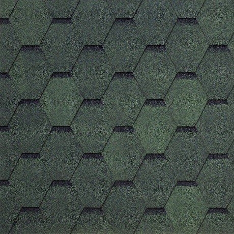 Гибкая черепица Tegola GARDA verde 479 купить в Туле