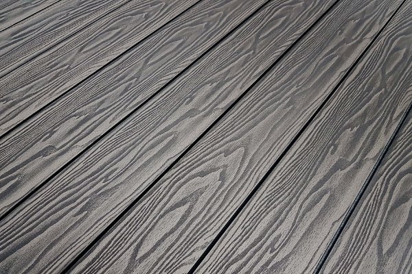 Террасная доска из ДПК Terrapol Смарт 3D Полнотелая без паза Черное дерево купить в Туле