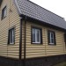 Сайдинг "blockhouse" под бревно, Престиж ВН-01, золотистый купить в Туле