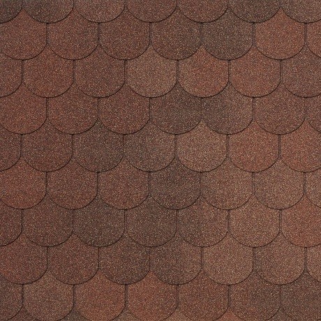 Гибкая черепица Tegola ASSISI terracotta 420 купить в Туле