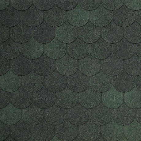 Гибкая черепица Tegola ASSISI verde 473 купить в Туле