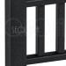 Комплект крышка/юбка для столба SEQUOIA BLACK купить в Туле