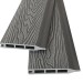 Заборная панель шип-паз EasyDecking Wood-Х 146х20 Серый купить в Туле
