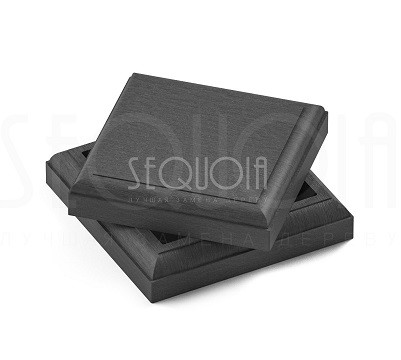 Комплект крышка/юбка для столба SEQUOIA GRAY купить в Туле