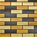Фасадная плитка Кирисс Фасад Клинкерный кирпич 2х цветный №39 купить в Туле
