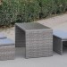Диван-Трансформер AFINA плетеный из иск. ротанга S330G-W78 Grey купить в Туле