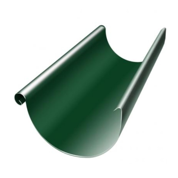 Водосток Grand Line 125x90 – Желоб 3м RAL 6005 купить в Туле