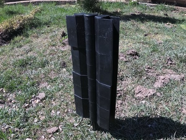 Угловой элемент поворотный, пластиковый от 60° до 300° для доски 300х30 мм из ДПК чёрный Holzhof купить в Туле