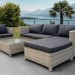 Комплект мебели AFINA плетеной из иск. ротанга YR821G Grey/Grey купить в Туле