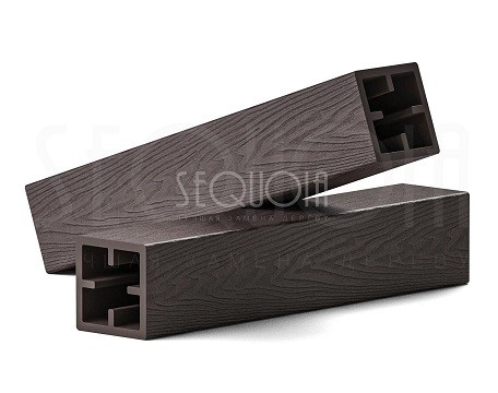 Столб SEQUOIA Evolution 3D WOOD BROWN купить в Туле
