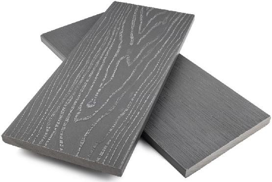 Заборная доска ДПК полнотелая NanoWood Серый купить в Туле