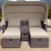 Комплект мебели AFINA плетеной из иск. ротанга AFM-330B Brown купить в Туле