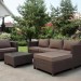 Комплект мебели AFINA плетеной из иск. ротанга YR821A Brown/Beige купить в Туле