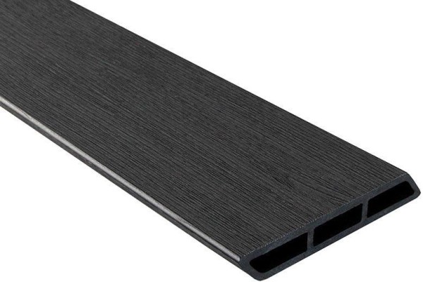 Доска Ромбус 3D ДПК Outdoor STORM BLACK черная купить в Туле