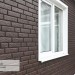 Фасадная панель Ю-Пласт Стоун Хаус Кирпич Коричневый купить в Туле