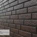 Фасадная панель Ю-Пласт Стоун Хаус Кирпич Коричневый купить в Туле