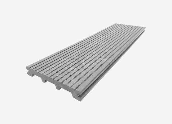 Террасная доска из ДПК RusDecking Unodeck Titanio - Серый купить в Туле
