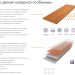 Фибросайдинг DECOVER 3600 x 190 x 8 мм Lazuro купить в Туле
