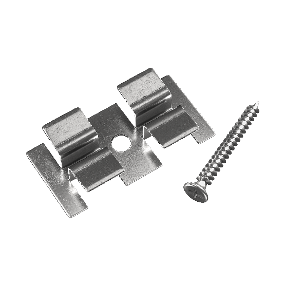 Клипса с саморезом, Grinder шовный монтаж 5 mm купить в Туле