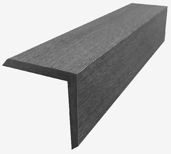 Декоративный угол 50×50 графит купить в Туле