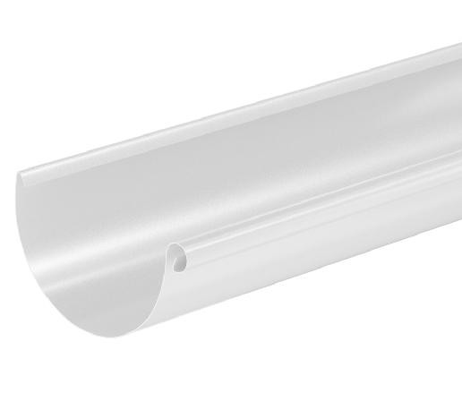 Водосток Aquasistem, система 125x90 - Водосточный желоб 3.00м RAL 9003 Белый купить в Туле