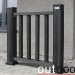 Ограждение из ДПК Outdoor Классик 3D STORM чёрный купить в Туле