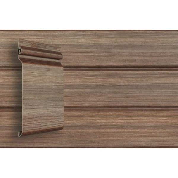 Виниловый сайдинг Grand Line Natural-Брус Tundra - Кедр купить в Туле