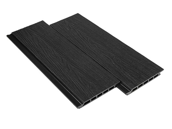 Фасадная панель из ДПК Deckart Vista 3D с текстурой дерева Графит купить в Туле