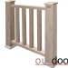 Ограждение из ДПК Outdoor Классик 3D STORM серый микс купить в Туле