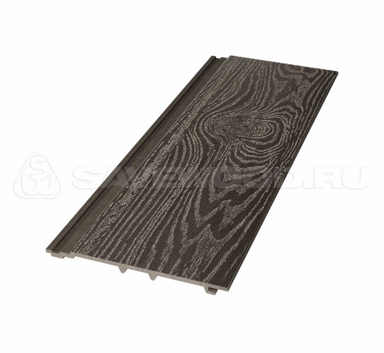 Сайдинг из дпк savewood sw-cedrus тангенциальный распил темно-коричневый купить в Туле