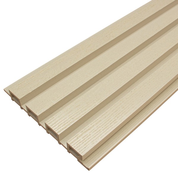 Фасадная доска из ДПК Faynag Wood Рейка Слоновая кость купить в Туле
