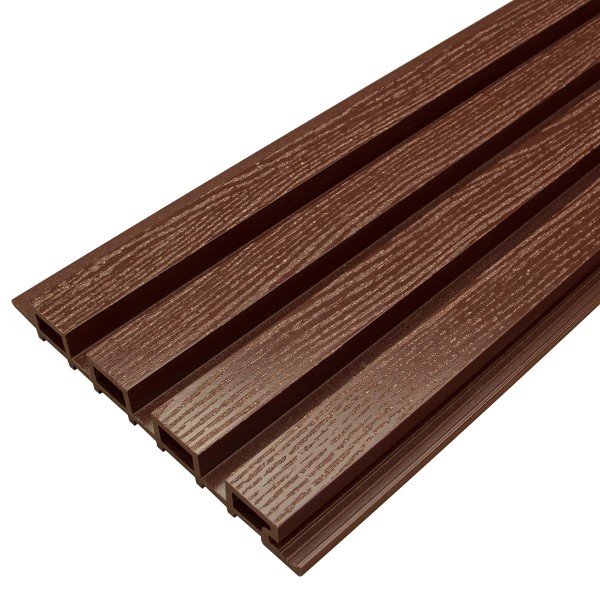 Фасадная доска из ДПК Faynag Wood Рейка Шоколад купить в Туле