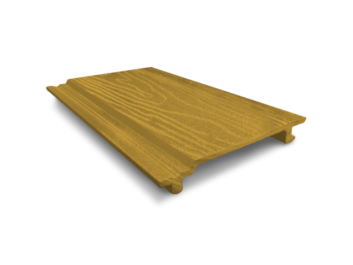 Фасадная панель  из ДПК ECODECKING Желтый купить в Туле