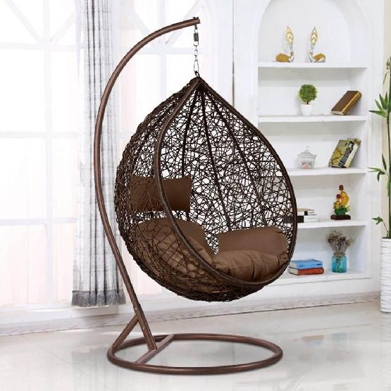 Кресло Подвесное из искусственного ротанга AFM-168A-XL Brown купить в Туле