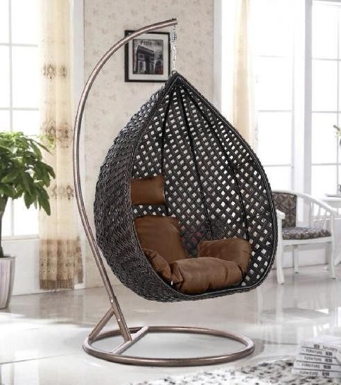 Кресло Подвесное из искусственного ротанга AFM-250B-XL Brown купить в Туле