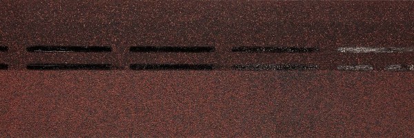 Коньково-карнизная черепица Docke Standard, красный купить в Туле