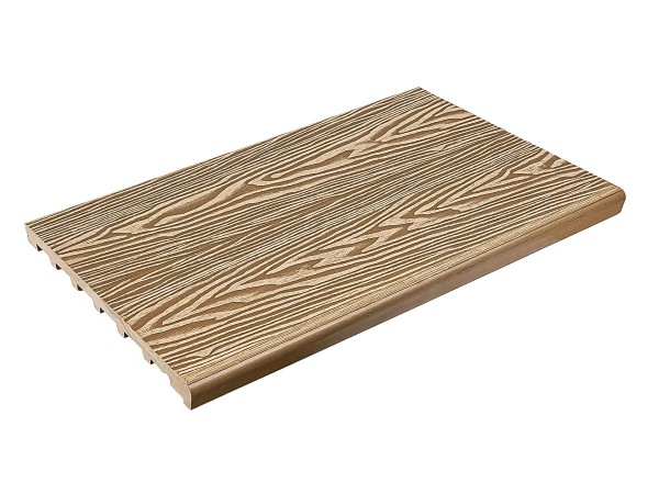 Ступень полнотелая из ДПК Deckart Step 3D Орех купить в Туле