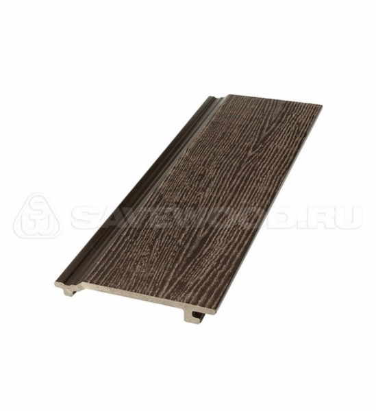 Сайдинг из дпк savewood sw-sorbus радиальный распил темно-коричневый купить в Туле