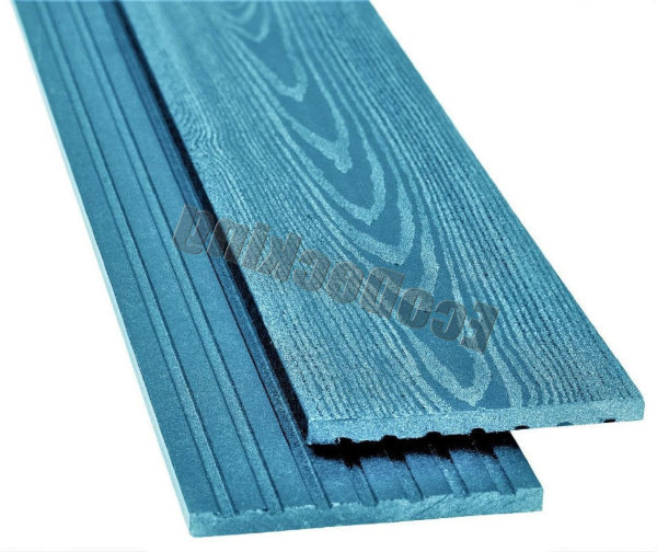 Заборная доска   из ДПК ECODECKING Лазурь купить в Туле