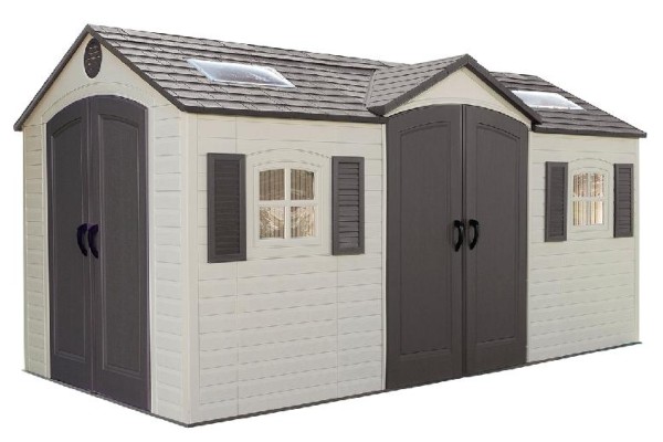 Сарай пластиковый LifeTime 15x8 DD купить в Туле