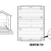 Сарай пластиковый Newton 759 купить в Туле