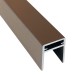 П-профиль Алюминиевый EasyDecking 35x25 Венге купить в Туле