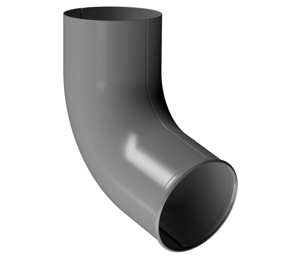 Отвод трубы D90 Döcke STAL PREMIUM Графит, (RAL 7024) купить в Туле