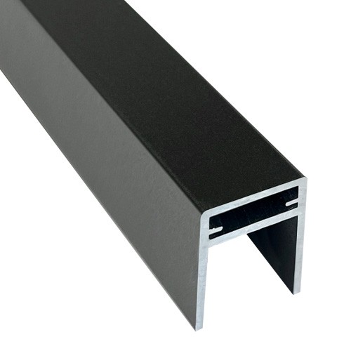 П-профиль Алюминиевый EasyDecking 35x25 Черное дерево купить в Туле