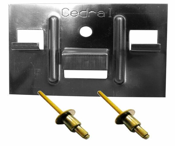 КЛЯММЕР + ЗАКЛЁПКА ДЛЯ CEDRAL CLICK 250 ШТ купить в Туле