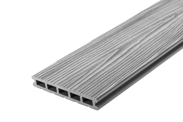 Террасная доска из ДПК RusDecking Unodeck Mogano - Серый купить в Туле