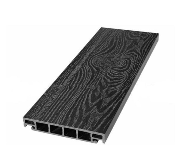Террасная доска из ДПК SW Salix (T) 2D чёрный купить в Туле