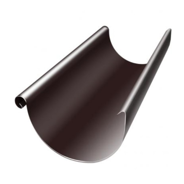 Водосток Grand Line 125x90 – Желоб 3м RAL 8017 купить в Туле