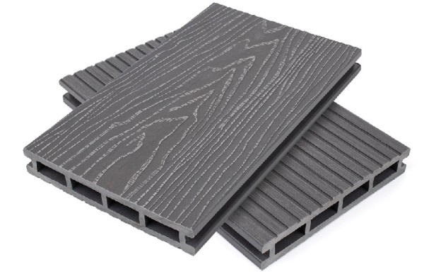 Террасная доская ДПК NanoWood Nature 3D пустотелая Серый купить в Туле